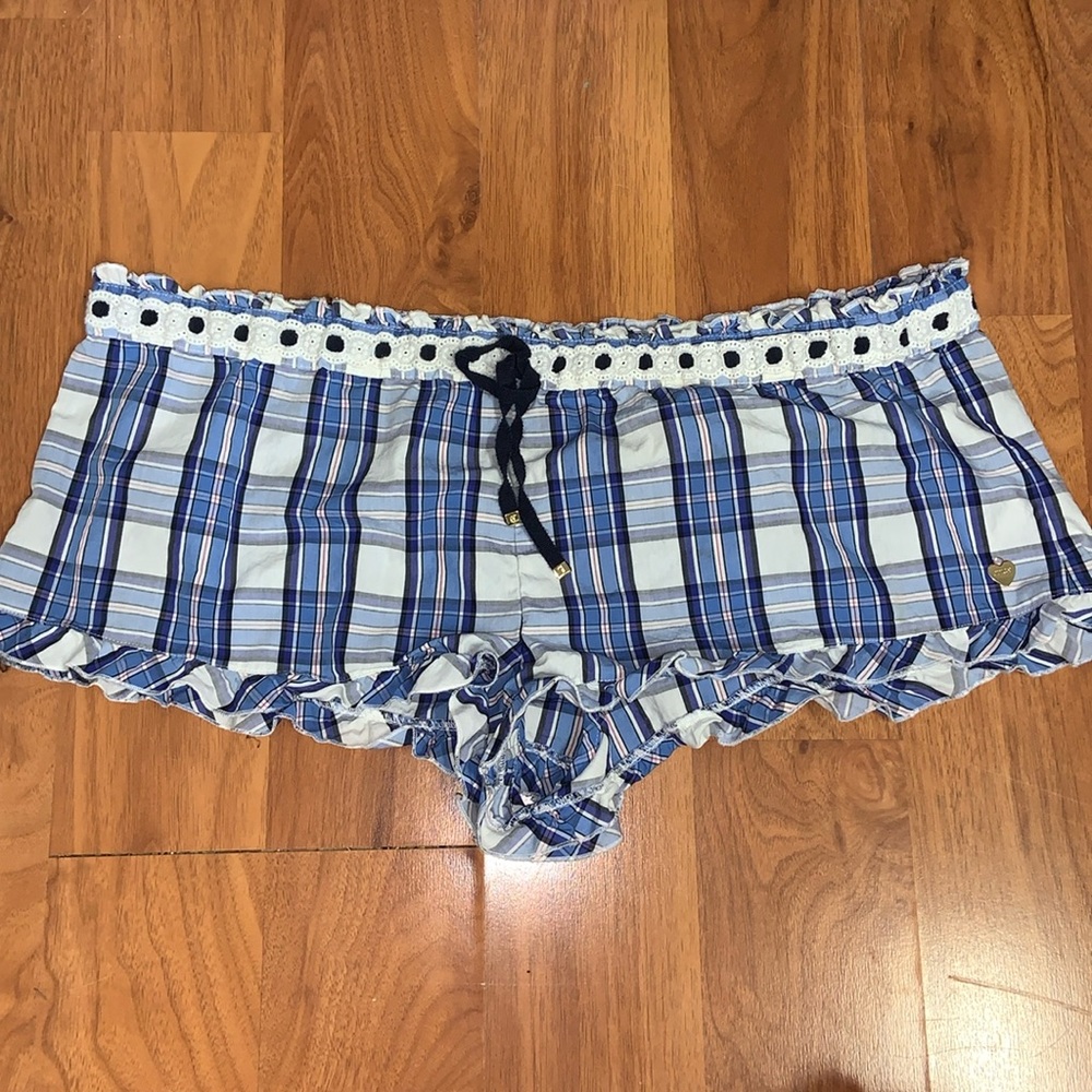 Juicy Couture Ruffle Hem Sleep Shorts